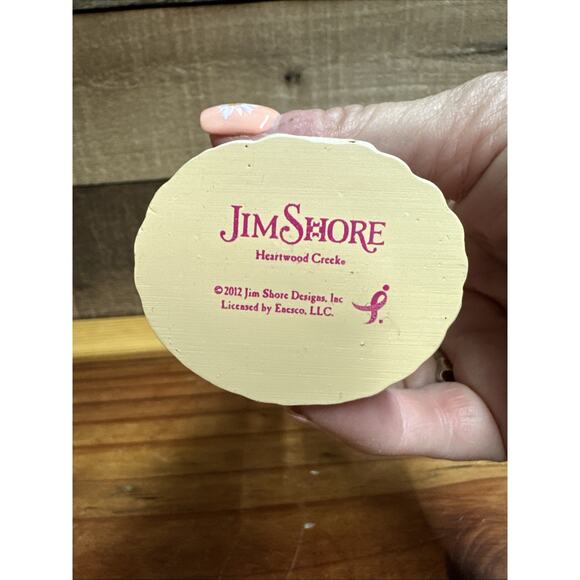 Jim Shore Breast Cancer Angel Ornament Heartwood Creek Pink 4.5” Tall - Picture 5 of 5